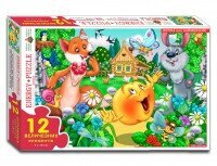 Игра-пазл &quot;Колобок&quot; 12 элементов 2005 (4820121182005)