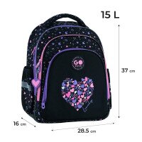 Купити Рюкзак шкільний для дівчинки GoPack GO26-2606S-3 Різнокольоровий Артикул: 4063276266354 Фото мініатюра № 2