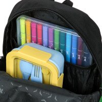 Купити Рюкзак дитячий для хлопчика Yes 550527 Чорно-зелений Артикул: 5056574465634 Фото мініатюра № 2