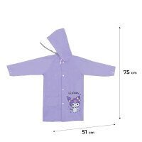 Дождевик для девочки KITE HK24-2600M M Сиреневый (4063276188977A)  Фото №0