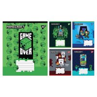 Зошит учнівський &quot;Minecraft Walls&quot; YES 767563 12 аркушів