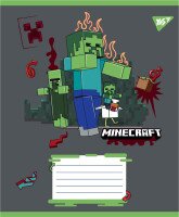 Тетрадь ученическая «Minecraft Heroes» YES 767577 12 листов  Фото №3