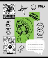 Зошит учнівський &quot;Smiley World Anime&quot; YES 767650 24 арк. Різнокольоровий  Фото №1