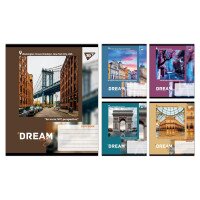 Зошит учнівський &quot;Dream City&quot; YES 767705 60 арк. Різнокольоровий
