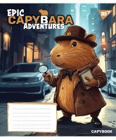 Зошит учнівський &quot;Капібара Epic Capybara&quot; YES 767791 12 аркушів  Фото №0