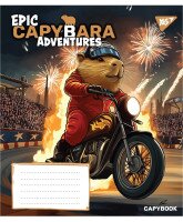 Зошит учнівський &quot;Капібара Epic Capybara&quot; YES 767791 12 аркушів  Фото №3