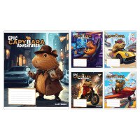 Зошит учнівський &quot;Капібара Epic Capybara&quot; YES 767791 12 аркушів