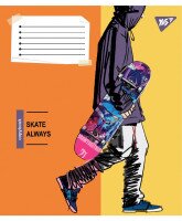 Тетрадь ученическая &quot;Skate is always&quot; YES 767812 36 л. Разноцветный  Фото №0