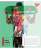Тетрадь ученическая &quot;Skate is always&quot; YES 767812 36 л. Разноцветный  Фото №2