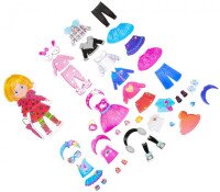 Магнітна одягалка &quot;Trendy girl&quot; Vladi Toys VT3702-23  Фото №0