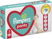 Підгузки-трусики PAMPERS Pants Midi (6-11кг) Джамбо 62 (8006540069233)  Фото №0