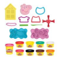Набор для творчества с пластилином &quot;Свинка Пеппа: стильный сет&quot; Play-Doh F1497  Фото №1