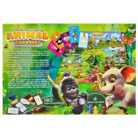 Настольная игра &quot;Animal Discovery&quot; Danko Toys G-AD-01-01U (2000989361329)  Фото №3