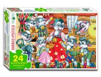Игра-пазл &quot;Семеро козлят&quot; 2128 24 элемента