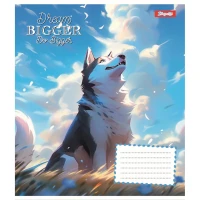 Тетрадь ученическая &quot;Dream bigger&quot; 1В 766942 12 л. Разноцветный  Фото №0