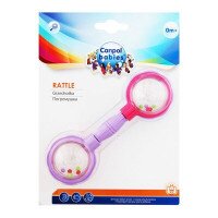 Брязкальце &quot;Штанга&quot;-рожеве 2/606-pin Canpol babies (2000901397351)  Фото №0
