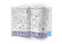 Книга &quot;Віммельбух-розмальовка. Принцеси&quot; 3313 Різнокольоровий  Фото №1