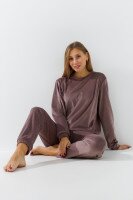 Піжама жіноча Barwa 0285/289 L Фіолетовий  Фото №0