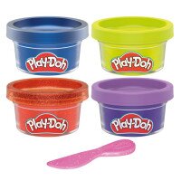 4 баночки з масою для ліплення Play-Doh F7569 Різнокольоровий  Фото №0