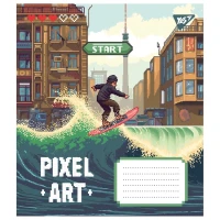 Зошит учнівський &quot;Pixel art&quot;  YES 767212 12 арк. Різнокольоровий  Фото №2