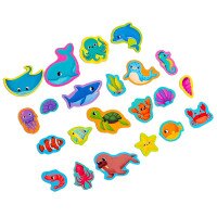 Набір магнітів &quot;Морські мешканці&quot; Vladi Toys VT3106-27 (4820234762750)  Фото №0