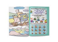 Книга &quot;Большие водяные раскраски. Корабли&quot; 6812 Разноцветный  Фото №2