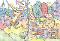 Книга &quot;Великі водяні розмальовки. У джунглях&quot; 6935 (9789669876935)  Фото №0