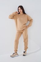 Світшот жіночий On me Onme-05 baza XS Бежевий (2000990042514W)  Фото №0