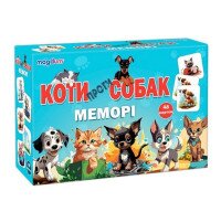 Гра настільна Меморі &quot;Коти проти собак&quot; Ludum ME5032-24 (4820215155670)