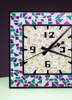 Скляна мозаїка Square clock Mosaaro MA4002 (5903858961576)  Фото №0