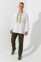 Брюки однотонные мужские LS8448D 34 Хаки