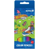 Олівці кольорові Kite Hot Wheels Skate HW25-051-2 12 кольорів Різнокольоровий