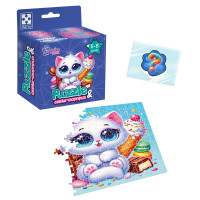 Купить Игра развивающая пазлы с сюрпризом "Белый котенок" VT8030-03 Vladi Toys VT8030-03 Разноцветный Артикул: 4820234767199 Миниатюра фотографии № 2