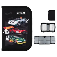 Пенал без наполнения Hot Wheels Kite HW25-622-1 Разноцветный