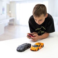 Автомобиль KS DRIVE на р/у – LAMBORGHINI AVENTADOR LP 700 – 4 124GLBO Оранжевый (6900007277839)  Фото №7