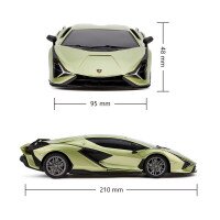Автомобиль KS DRIVE на р/у – LAMBORGHINI SIAN (1:24, 2.4Ghz) 124GLSG Зеленый (6900007341394)  Фото №5