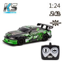 Автомобіль KS DRIVE на р/к – ROAD REBELS (1:24, 2.4 ГГц (Ghz), зелений) 18599OB Різнокольоровий (6900007409292)  Фото №5