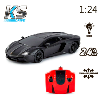 Автомобіль LAMBORGHINI AVENTADOR LP 700-4 KS Drive 124GLBB Чорний  Фото №4