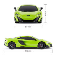 Автомобиль на радиоуправлении MCLAREN 675LT KS Drive 124GMGR Зеленый  Фото №3