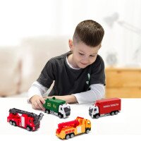 Автомодель - VOLVO ЕВАКУАТОР 250303 Різнокольоровий (6900007342926)  Фото №7