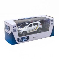 Автомодель Полиция TechnoDrive 250293 Белый (6900007324106)  Фото №0