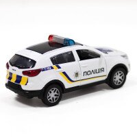 Автомодель Полиция TechnoDrive 250293 Белый (6900007324106)  Фото №4