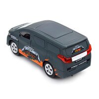 Автомодель &quot;Шеврони Героїв&quot; Toyota Alphard &quot;Загін метеликів&quot; TechnoDrive KM6011 Темно-сірий (6974465201842)  Фото №7