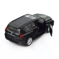 Автомодель &quot;Шеврони Героїв&quot; Toyota Land Cruiser Prado &quot;110 ОМБр&quot; TechnoDrive 250359M Чорний (6900007377201)  Фото №0