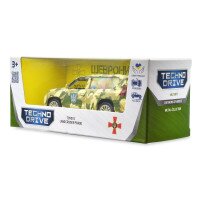 Автомодель &quot;Шеврони Героїв&quot; Toyota Land Cruiser Prado &quot;Птахи Мадяра&quot; TechnoDrive 250363M Різнокольоровий (6900007419710)  Фото №2