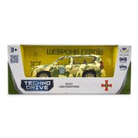 Автомодель &quot;Шеврони Героїв&quot; Toyota Land Cruiser Prado &quot;Птахи Мадяра&quot; TechnoDrive 250363M Різнокольоровий (6900007419710)  Фото №3