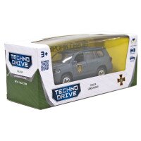 Автомодель &quot;Шевроны Героев&quot; Toyota Land Сruiser &quot;Рубеж&quot; TechnoDrive KM6010 Темно-серый (6974465201835)  Фото №4
