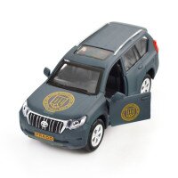 Автомодель &quot;Шевроны Героев&quot; Toyota Prado &quot;Кара-Даг&quot; TechnoDrive KM6189 Темно-серый (6974465201897)  Фото №13