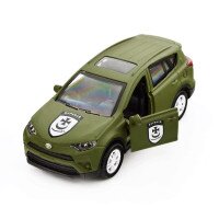 Автомодель &quot;Шевроны Героев&quot; Toyota RAV4 &quot;Ураган&quot; TechnoDrive KM6198 Темно-зеленый (6974465201873)  Фото №13