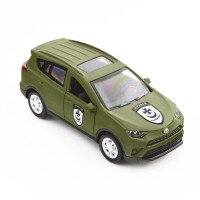Автомодель &quot;Шевроны Героев&quot; Toyota RAV4 &quot;Ураган&quot; TechnoDrive KM6198 Темно-зеленый (6974465201873)  Фото №11